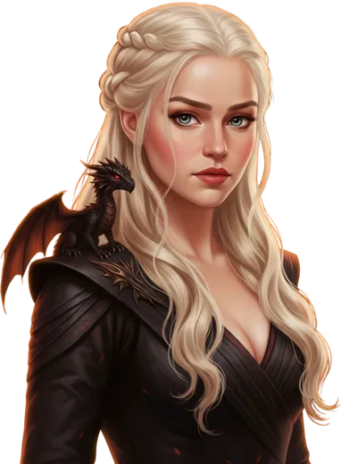 Trixino dragon queen character for the live casino offer