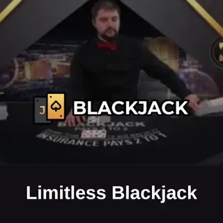 Limitless Blackjack live casino game at Trixino Casino