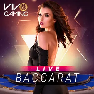 Live Baccarat live casino game at Trixino Casino