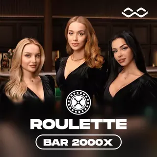 Roulette Bar 2000x live casino game at Trixino Casino
